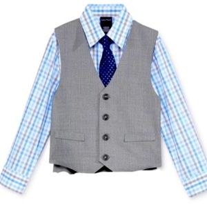 New- Náutica, 3 PC vest, shirt and tie (little boys)